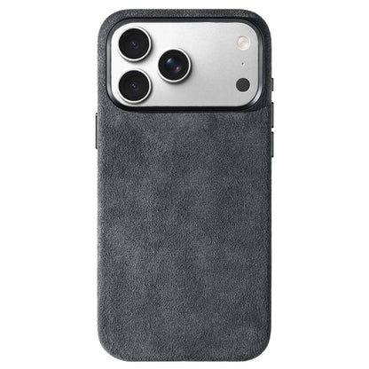 Real Italian Imported for Alcantara Magnetic Case for iPhone 17 Pro Max 17Pro with MagSafe Case Smart Button Protective Cover