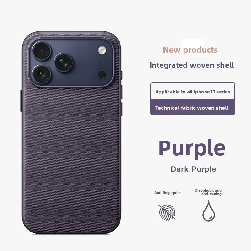 High Quality Original Technology Woven Case For IPhone 17 16 15 14 13 Pro Max 17 Air Official For Magsafe Magnetic Protect Cover