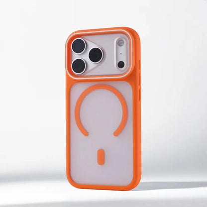 Luxury Matte Translucent For Magsafe Case For iPhone 17 16 Pro Max 15 14 Plus Magnetic Wireless Charging Shockproof Cover Shell