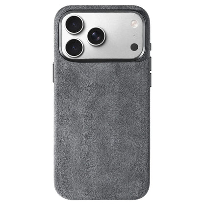 Real Italian Imported for Alcantara Magnetic Case for iPhone 17 Pro Max 17Pro with MagSafe Case Smart Button Protective Cover
