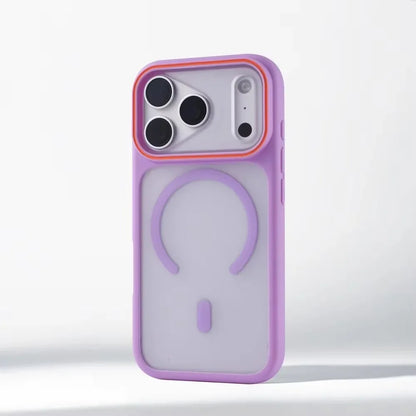 Luxury Matte Translucent For Magsafe Case For iPhone 17 16 Pro Max 15 14 Plus Magnetic Wireless Charging Shockproof Cover Shell