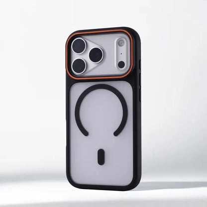 Luxury Matte Translucent For Magsafe Case For iPhone 17 16 Pro Max 15 14 Plus Magnetic Wireless Charging Shockproof Cover Shell
