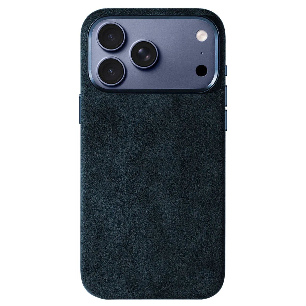 Real Italian Imported for Alcantara Magnetic Case for iPhone 17 Pro Max 17Pro with MagSafe Case Smart Button Protective Cover